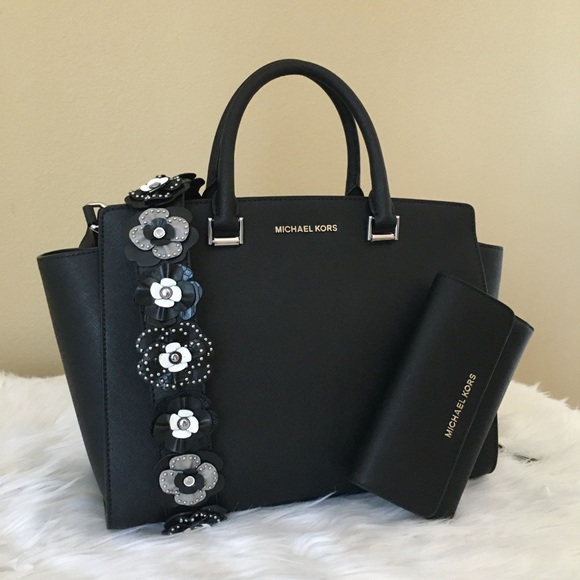 New Michael Kors Large Selma satchel & wallet - Picture 2 of 7